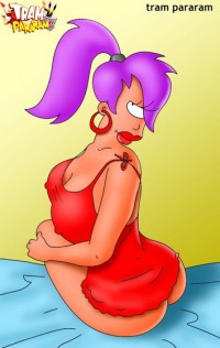Turanga Leela loves it huge. Tram Pararam – hot lesbian cartoon porn.