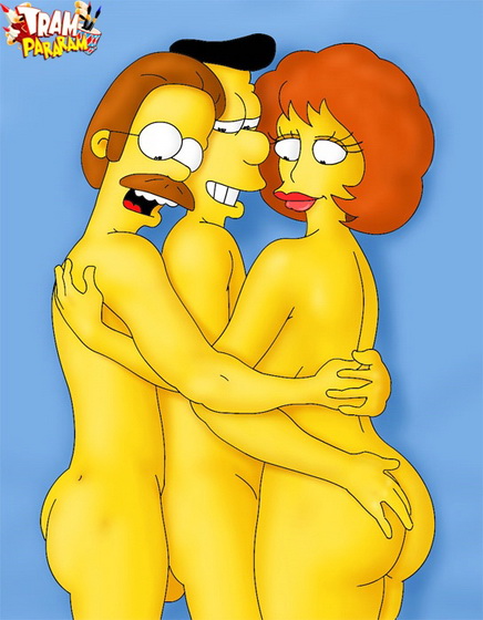trampararam The Simpsons - fantastic threesome
