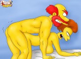 trampararam The Simpsons in porn - sex orgy
