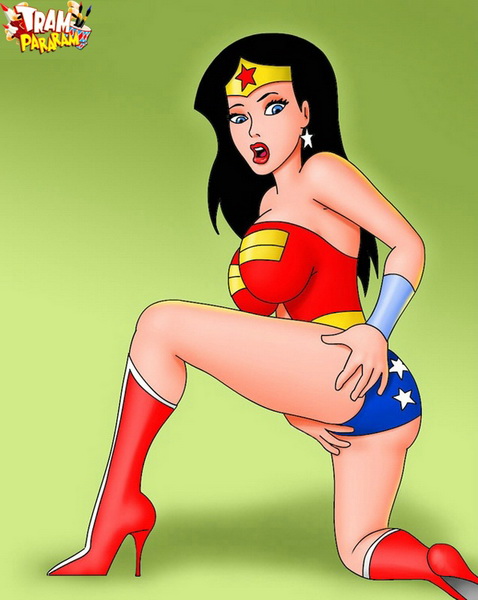 Wonder Woman Tits Tram - Superhero babes are so sexy and seductive. - Tram Pararam Toons