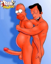 trampararam Simpsons porn - Gay sex