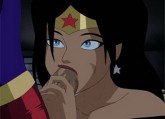 Wonder Woman sex - toon blowjob