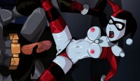 Harley Quinn takes cock in ass