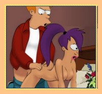 Futurama gets vaginal creampie