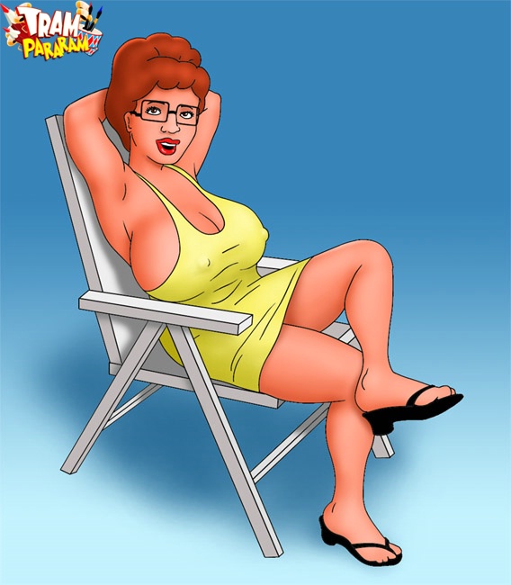 Busty Peggy Hill nude scenes - Tram Pararam Toons