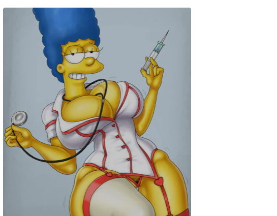 Lesbian Cartoon Bondage Marge Simson - Simpsons porn - Tram Pararam Toons